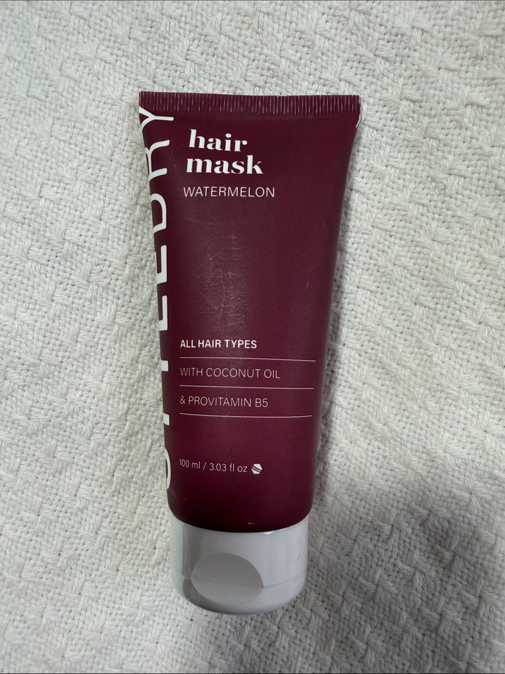 Watermelon Hair Mask with Coconut Oil & Provitamin B5 - Burgundy